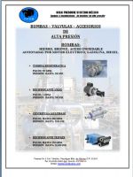 BOMBAS DE ALTA PRESION